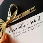 結婚式カスタムの差出人住所スタンプ セルフインキングスタンプ