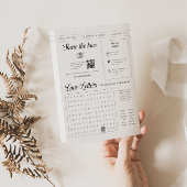 結婚式カスタム日新聞番組冊子 カード