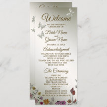 結婚式カラフル庭花素朴