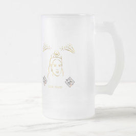 結婚式スタイル フロストグラスビールジョッキ