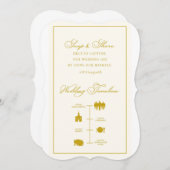 結婚式タイムライン (正面/裏面)