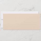 結婚式チケット レトロ風  Save The Date 発表 招待状 (裏面)