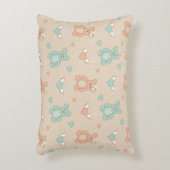 結婚式テディ アクセントクッション (正面(垂直))