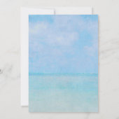 結婚式テーブル番号-灯台 招待状 (裏面)