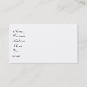 結婚式ビジネス 名刺 (裏面)