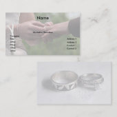 結婚式ビジネス 名刺 (正面/裏面)