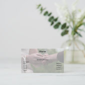 結婚式ビジネス 名刺 (スタンド正面)