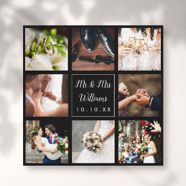 結婚式フォトコラージュ オーダーメイド キャンバスプリント