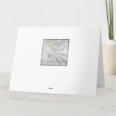 結婚式フランスののお祝い カード (裏面)