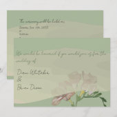 結婚式フレシア招待状 招待状 (正面/裏面)