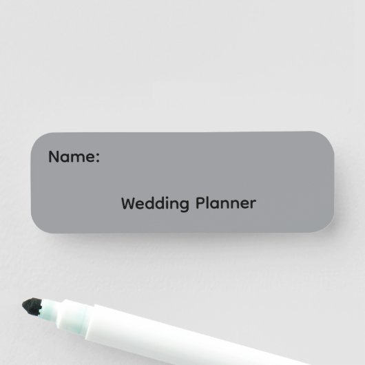 結婚式プランナーマグネティック名札 名札 (インサイチュ)