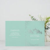 結婚式プログラムミニ銀紙吹雪造幣局 (スタンド正面)