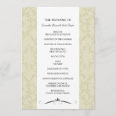 結婚式プログラム プログラム (正面)