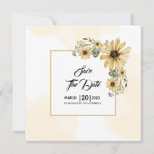 結婚式ベストスクエア招待状デザイン 招待状 (裏面)