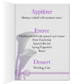 結婚式メニュー (内側 (右))