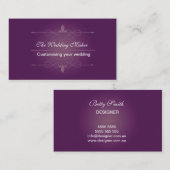 結婚式メーカー 名刺 (正面/裏面)