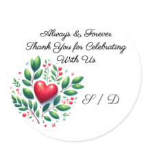 結婚式ラッピングステッカー