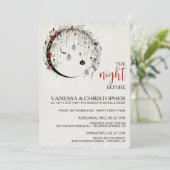 結婚式リハーサル前夜の収穫月の夜 招待状 (スタンド正面)