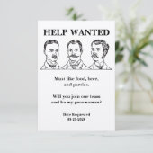 結婚式仲人募集のお願い 招待状 (スタンド正面)