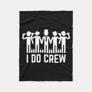 結婚式仲間のパーティーTシャツ フリースブランケット