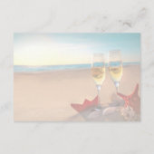 結婚式出欠確認カード - 乗船確認チケット 出欠カード (裏面)