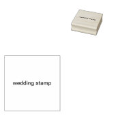 結婚式切手 ラバースタンプ (押印)