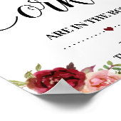 結婚式前お茶会ゲーム マースラサインの栓の数はいくつ ポスター (角)