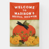 結婚式前のお披露目歓迎看板 横断幕 (縦)