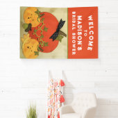 結婚式前のお披露目歓迎看板 横断幕 (インサイチュ)