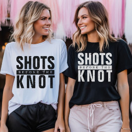 結婚式前の弾丸パーティー Tシャツ
