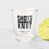 結婚式前の最後のひととき バチェロレッテパーティー ショットグラス (正面)