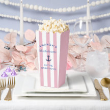 結婚式前の最後のクルーズ バチェロレッテ ポップコーンボックス