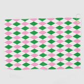 結婚式前の最後のゴルフスイング ブライズメイドパーティー ゴルフタオル (横)