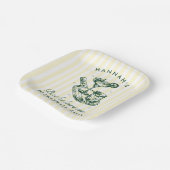 結婚式前の最後のスイング ピックルボール バチェロレッテ ウィークエンド ペーパープレート (傾斜あり)