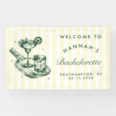 結婚式前の最後のスイング ピックルボール バッハ ウィークエンド 横断幕 (横)