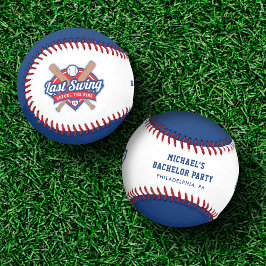結婚式前の最後のスイング 独身パーティー 野球ボール