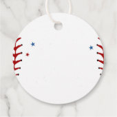 結婚式前の最後のスイング 野球 ブライズ フェイバータグ (裏面)