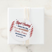 結婚式前の最後のスイング 野球 花嫁の最後の夜 フェイバータグ (インサイチュ)