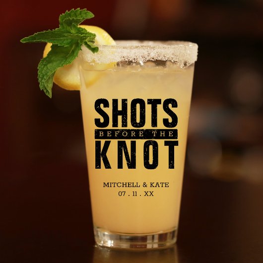 結婚式前の最後の独身パーティ タンブラーグラス