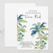 結婚式前の最後の祭り 独身最後の夜 バチェロレッテパーティ 招待状 (正面/裏面)