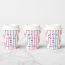 結婚式前の最後の航海 バチェロレッテ パーティー 紙コップ