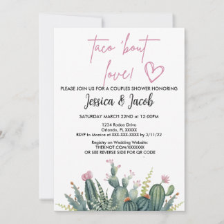 結婚式前シャワー招待状 招待状