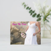 結婚式前パーティーのお知らせポストカード 案内ポストカード (スタンド正面)