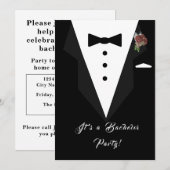 結婚式前パーティーの招待状 招待状 (正面/裏面)