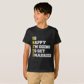 結婚式前パーティー 新郎シャツ Tシャツ (正面フル)