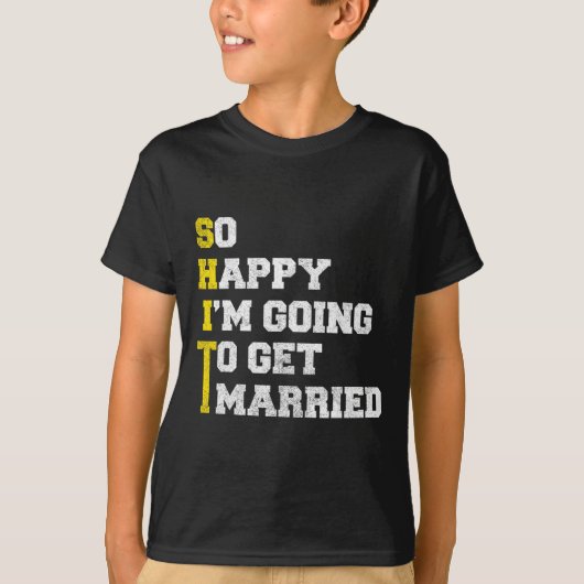結婚式前パーティー 新郎シャツ Tシャツ (正面)