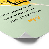 結婚式前ランチ＆シャワー | ミモザ バー サイン (角)