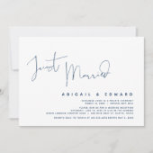 結婚式前撮り後のディナー招待状カード 招待状 (正面)