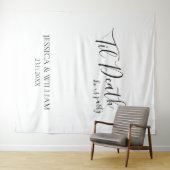 結婚式前最後の夜のパーティー看板 タペストリー (インサイチュ(横))