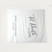 結婚式前最後の夜のパーティー看板 タペストリー (正面(横))